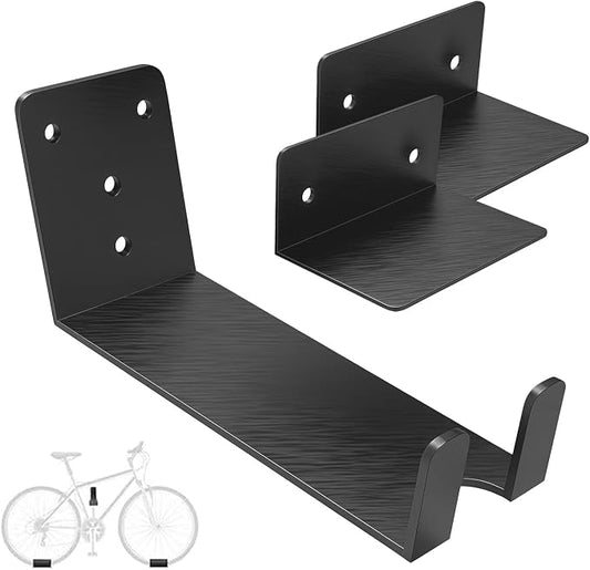 Bike Pedal Hanger Wall Mount, Heavy Duty Horizontal Bike Rack by Lohfgf