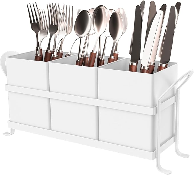 White Kitchen Utensil Holder by GaryVault