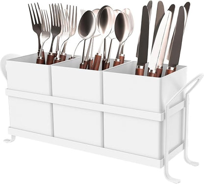 White Kitchen Utensil Holder by GaryVault