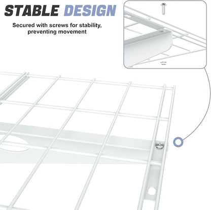 WALMANN 2-Pack Garage Wall Shelves, 2 x 4 ft/24 x 48 in Wall Mounted Storage - Image 3