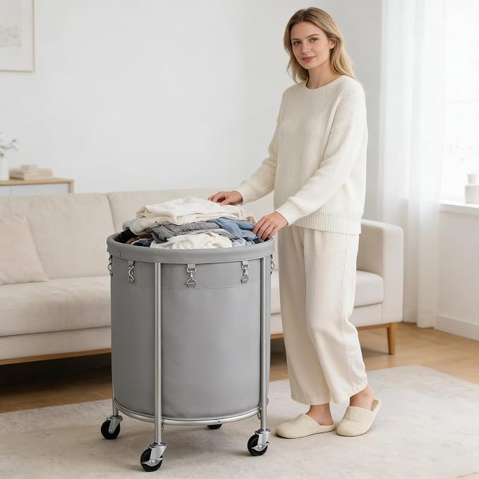 ELYKEN 190L Laundry Basket - Image 2