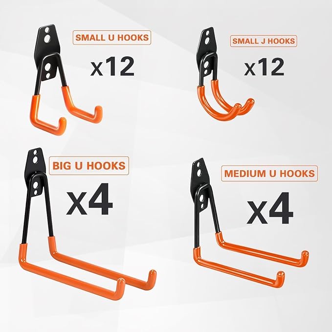 Steel Garage Storage Hooks - Image 3