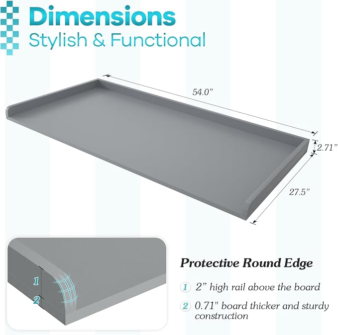 Kaboon Washer Dryer Countertop, Melamine Countertop - Image 3