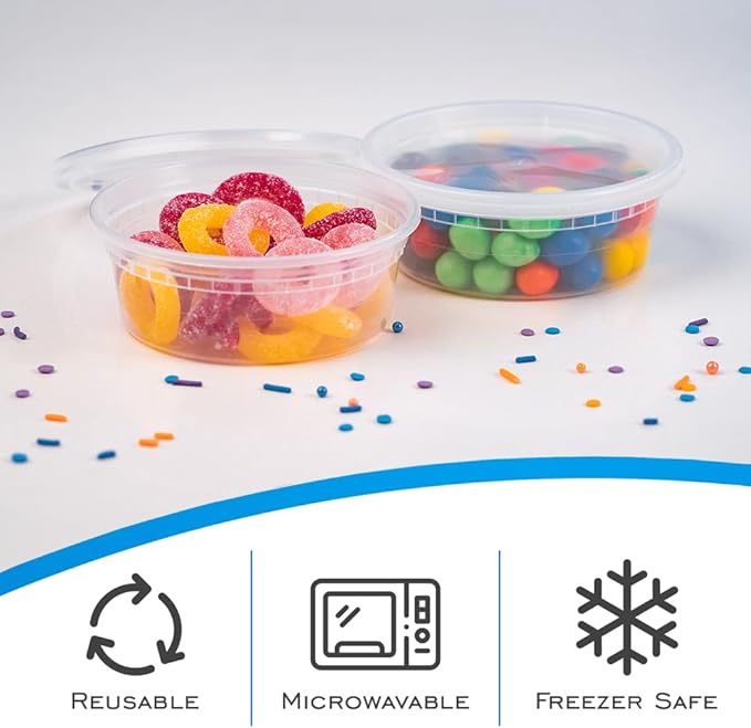 EDI Plastic Deli Food Storage Containers - Image 3