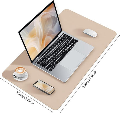 Bloss Leather Desk Mat, Mouse Pad, Waterproof Small Desk Pad, Desk Matt - Image 6