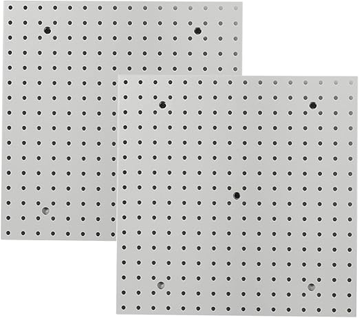 Pegboard Smith 16x16 inch Wall Organizer Pegboard Panels, Workbench Tools by Pegboard+Smith