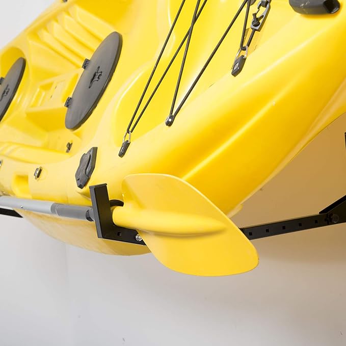 Wallmaster Kayak Storage Hooks Hangers, Adjustable Kayak Garage Storage Rack - Image 6