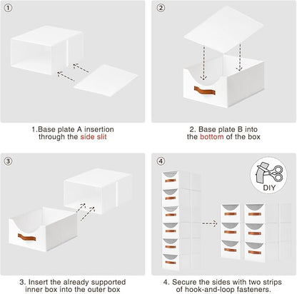 Homsorout Stackable Storage Drawers - Image 7
