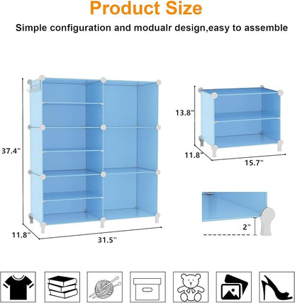 AWTATOS 6 Cube Closet Organizer Storage Shelves - Image 3