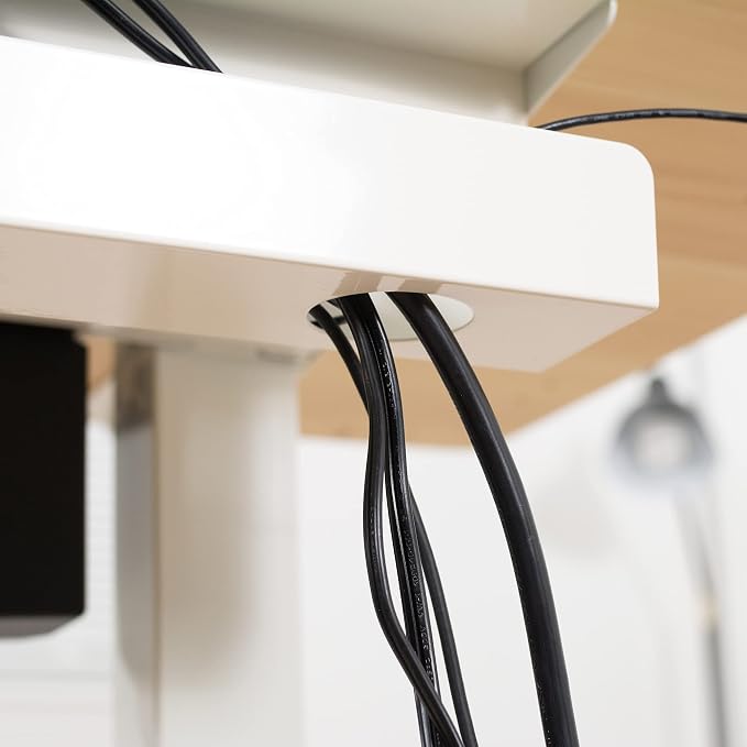 VIVO Under Desk 42 cm Cable Management Tray, Power Strip Holder, Cord Organizer - Image 8