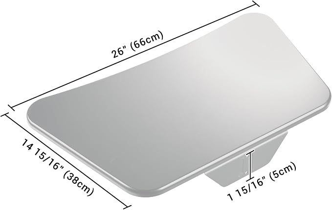Yescom Sliding Desktop Keyboard Tray Steel - Image 8