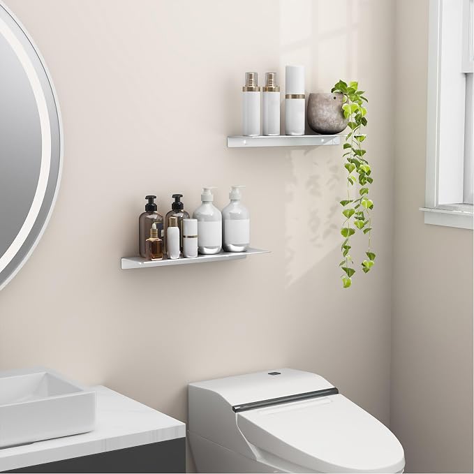 Danpoo 16 inch Metal Floating Shelves - Image 5