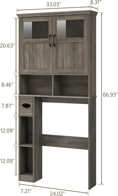 Vabches Over The Toilet Storage Cabinet - Image 2