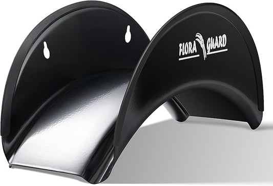 FLORA GUARD Garden Hose Holder, Heavy-Duty Hose Hanger, Holds Up to 125 ft by FLORAGUARD
