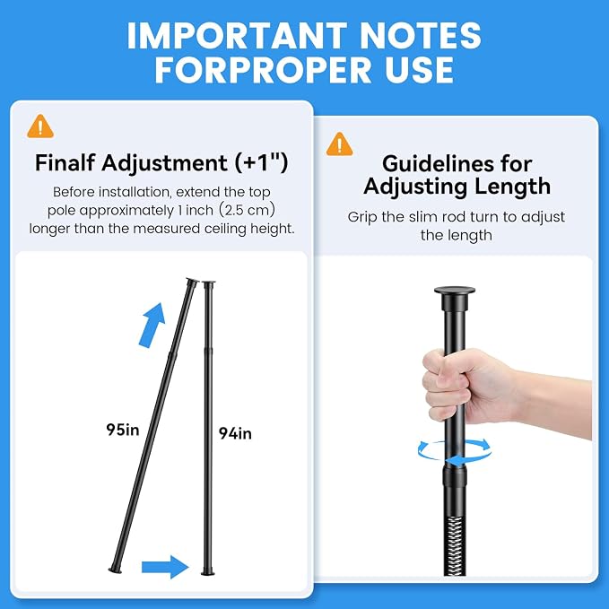 Corner Shower Caddy Tension Pole: 4-Tier Adjustable Rustproof Bathroom - Image 4