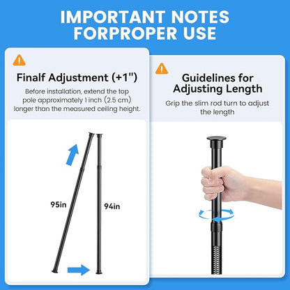 Corner Shower Caddy Tension Pole: 4-Tier Adjustable Rustproof Bathroom - Image 4