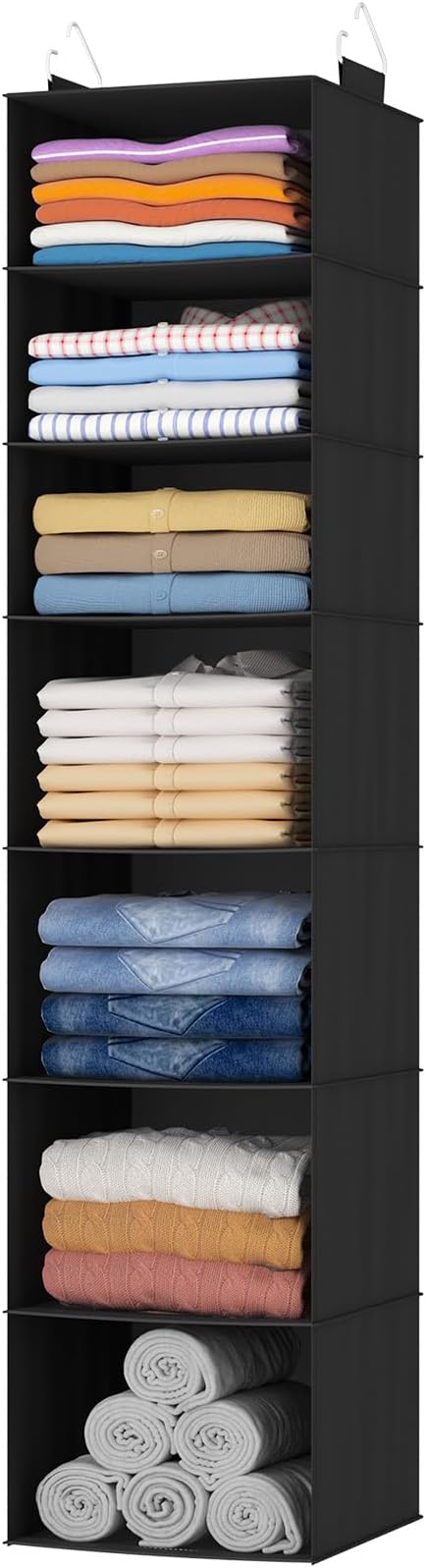 Lifewit 7 Tier Hanging Closet Organizer and Storage by Lifewit