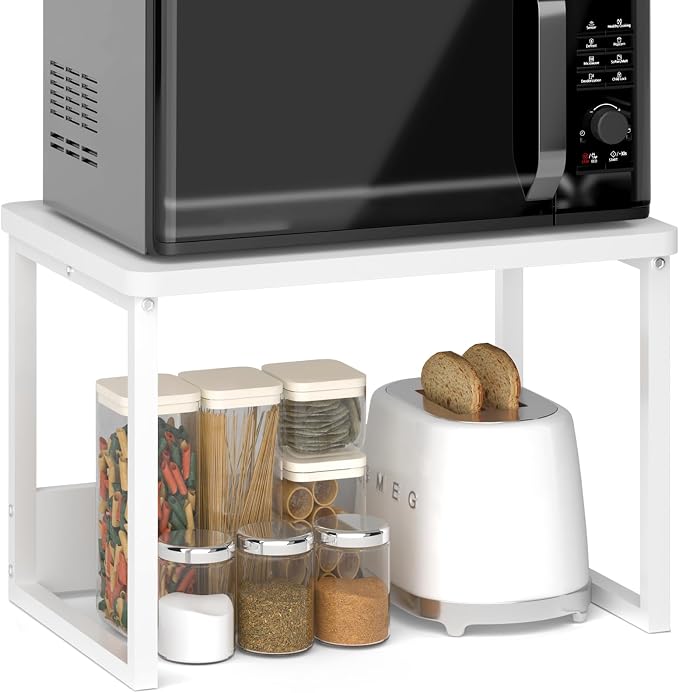 MARTY Countertop Organizer, 17.1"x12.4", Cabinet Organizer Microwave Stand | by MARTY