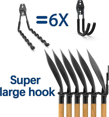 3-H Garage Wall Hooks 31 Pack, Garage Hooks Heavy Duty - Image 5