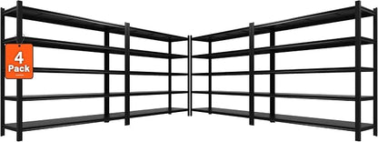 48.2" W Garage Shelving 3000LBS Storage Shelf Heavy Duty Garage Storage Shelves by Howzone