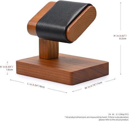 Oirlv Solid Wood Single Watch Display Stand Showcase Bracelet Bangle Jewelry - Image 8