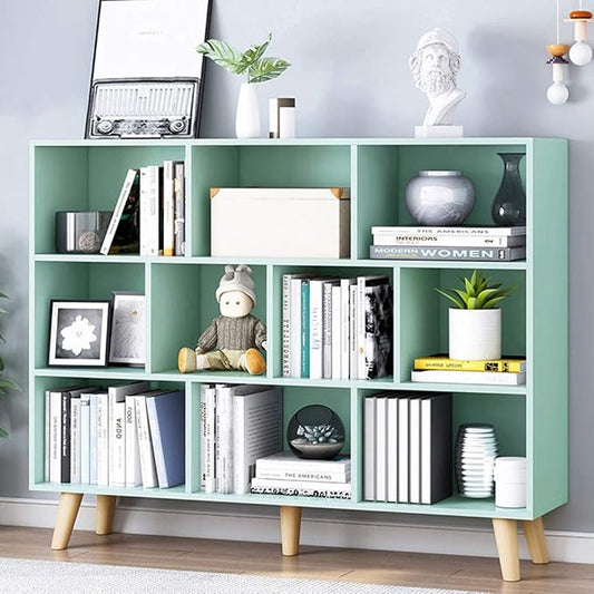 IOTXY Wooden Open Shelf Bookcase by IOTXY