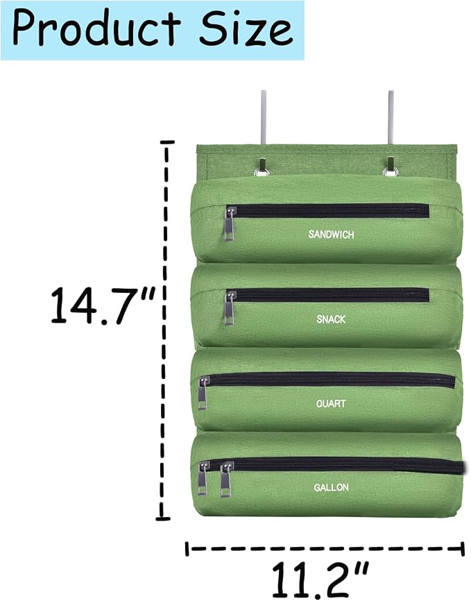 Zipper Bag Organizer Suitable for kitchen RV Campers - Image 4