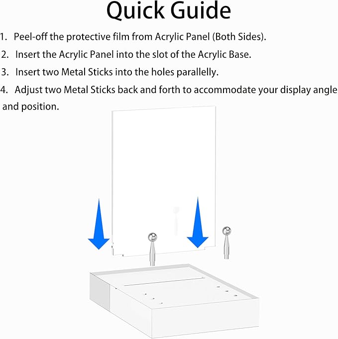Acrylic Easel Display Stand - Image 5