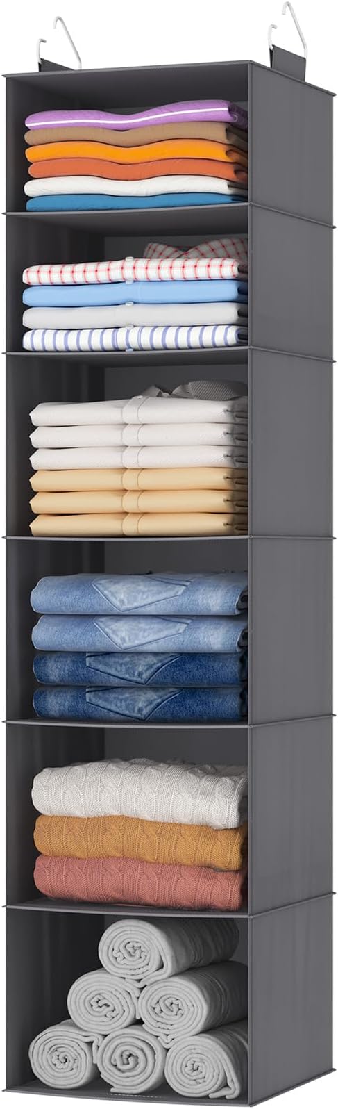 Lifewit 6 Tier Hanging Closet Organizer and Storage by Lifewit