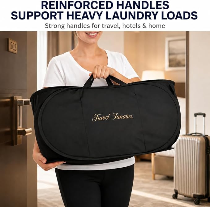 Travel Fanatics Collapsible Laundry Basket - Image 5