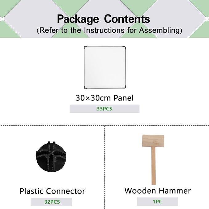 C&AHOME Cube Storage, 9-Cube Plastic Closet Cabinet Organizer, DIY Stackable - Image 9
