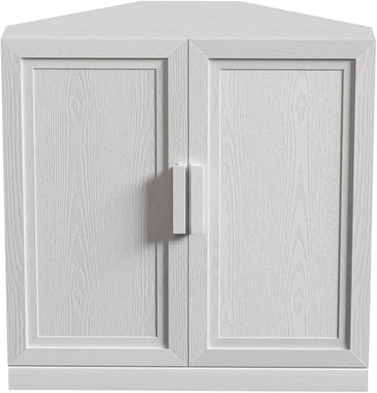 Casaphoria Farmhouse Corner Cabinet, Wooden Corner Storage Cabinet - Image 7