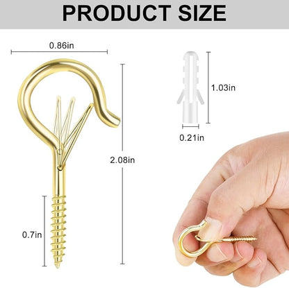 12 PCS Q-Hanger Hooks, Screw Hooks - Image 5