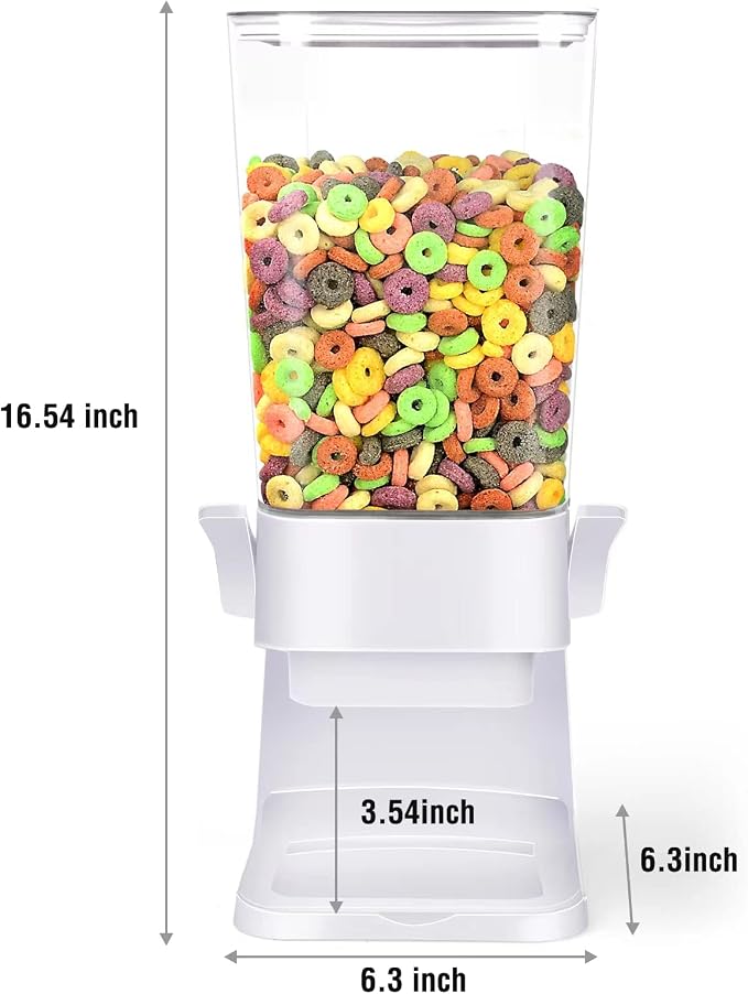 Cereal Dispenser Countertop Large Cereal Containers Storage Dispenser - Image 3