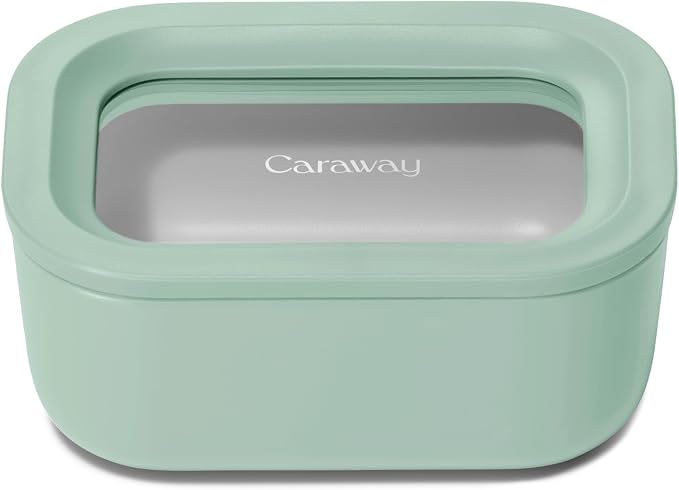 Caraway Mini Rectangle Food Storage Container by Caraway