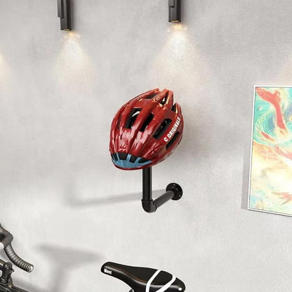 Motorcycle Helmet Holder, Helmet Holder Wall Mount Easy Storage - Image 5