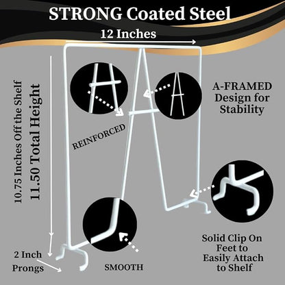 Evelots Wire Shelf Dividers - Image 5