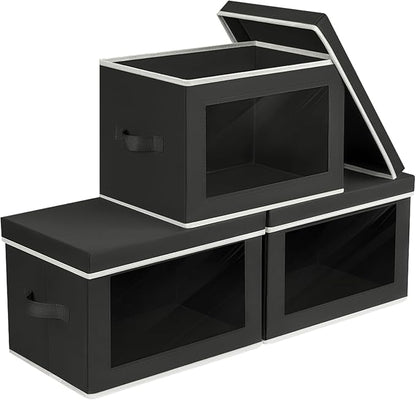 Homsorout Storage Boxes with Lids by Homsorout