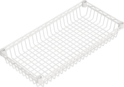 6 Shelves Storage Shelf Wire Closet Bathroom Organizers Metal Pantry Kitchen - Image 6