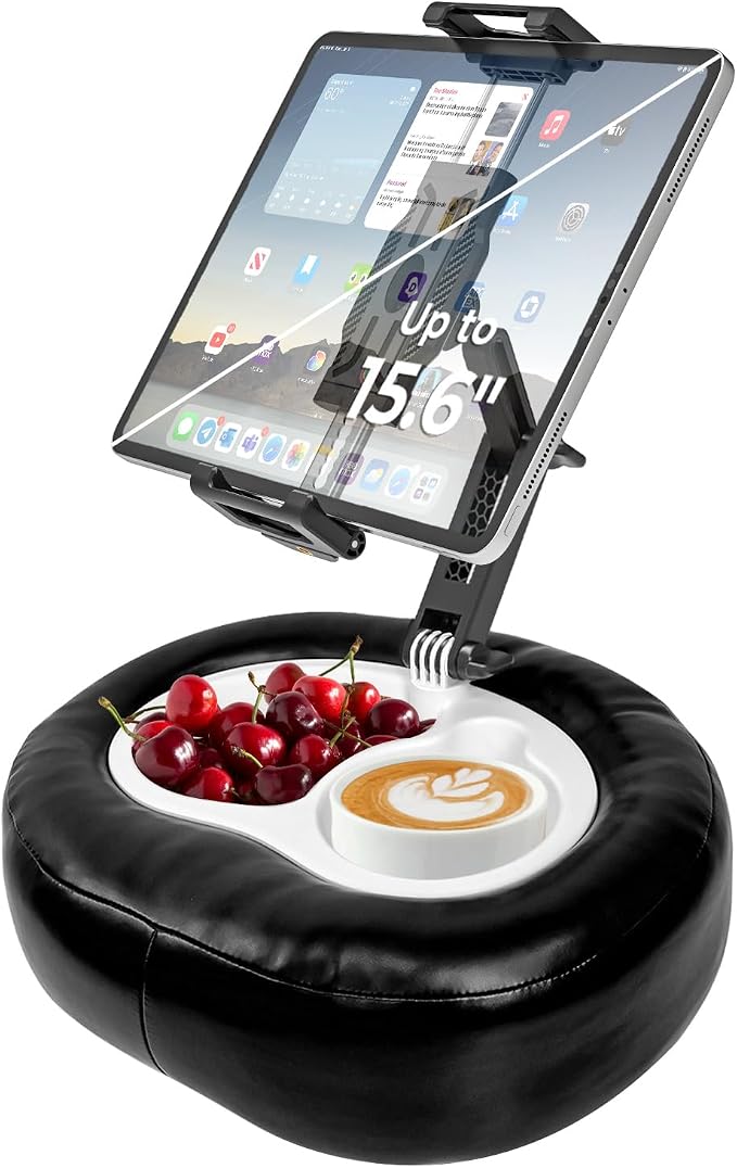 Tablet Pillow Stand with Storage Liner by INSSKY