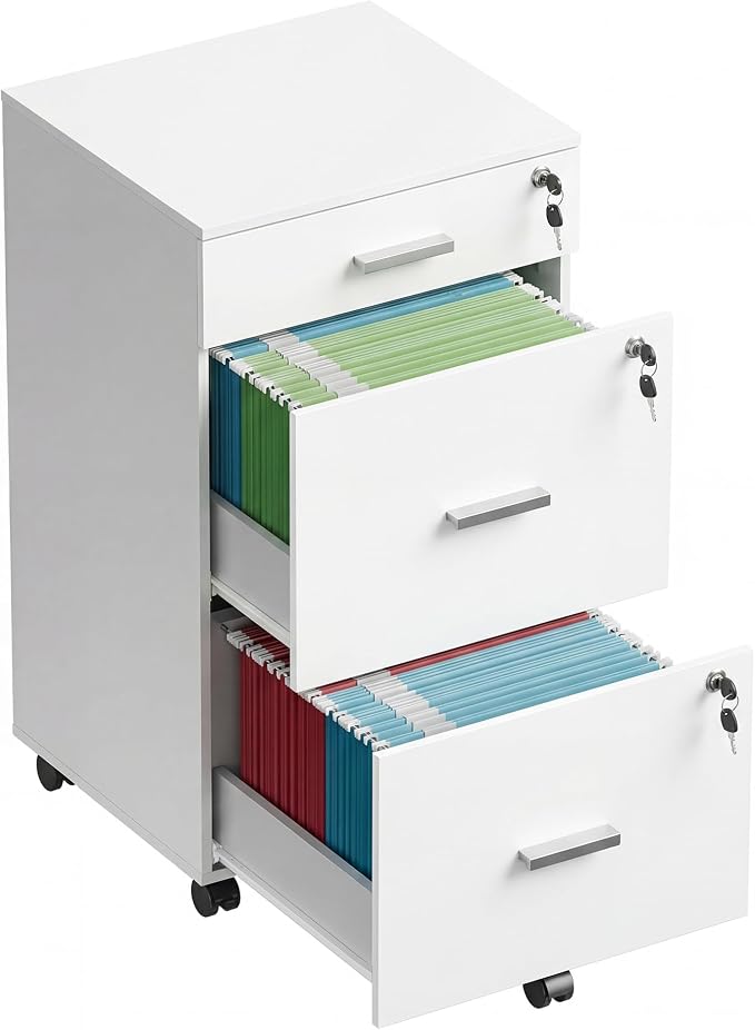 DEVAISE 3 Drawer File Cabinet by DEVAISE