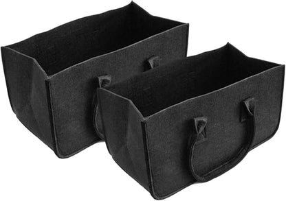 Felt Storage Bins 2Pcs 20x10x10 Inch Large Capacity Felt Basket by Unknown