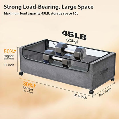 FOUCSSOMEI Under Bed Storage - Image 6