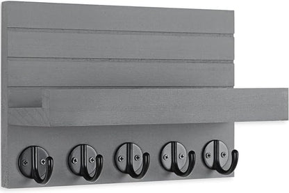 Lwenki Key Holder for Wall, Decorative Key and Mail Holder - Image 2