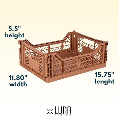 Collapsible Storage Box, Foldable Crate Organizer Bin - Image 3