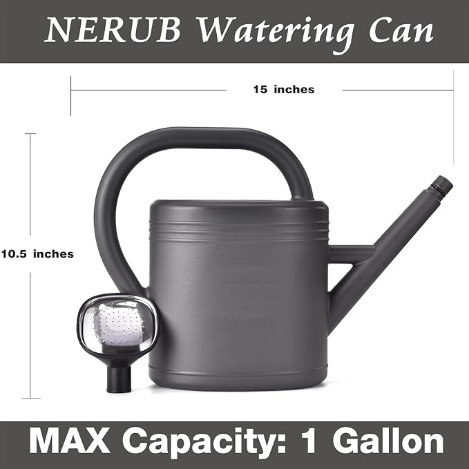 Watering Can 1 Gallon for Garden, Indoor Plants, Outdoor Plant House Flower - Image 2