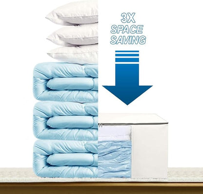 Cube Vacuum Storage Bags, Space Saver Bags, Decorative Totes - Image 3