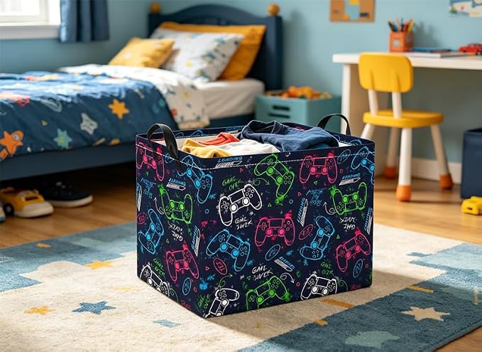 Rectangular Baby Kids Storage Basket - Image 4