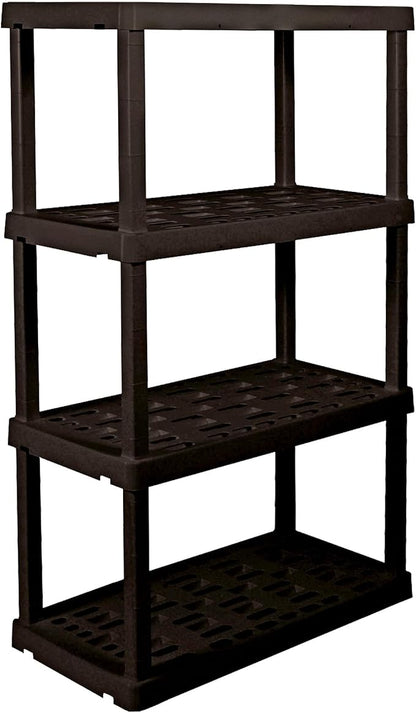 Oskar Heavy Duty Plastic Storage Shelves- by Koolatron