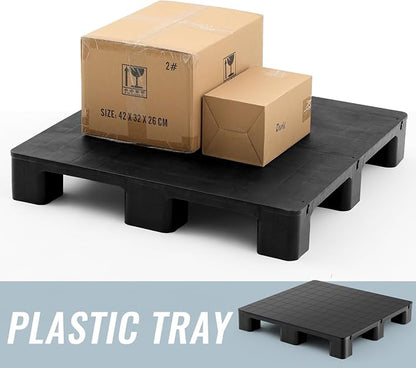 1 Pcs Plastic Pallet for Basement Storage Easy Stack Lightweight Floor Pallet - Image 6